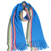 Missoni Blue Wool Men Scarf -   -  Missoni.